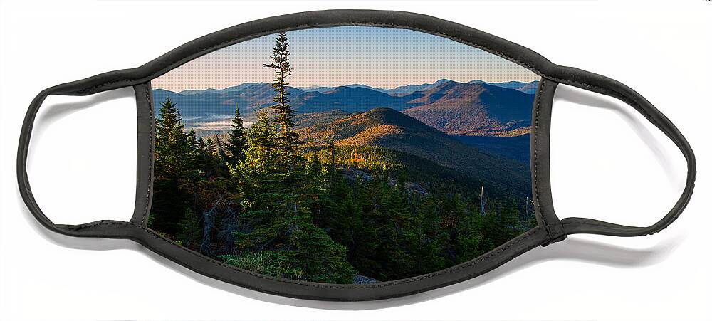 Autumn Face Mask featuring the photograph Standing Tall On Mt. Crawford by Jeff Sinon