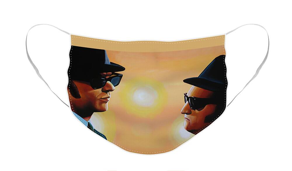 The Blues Brothers Face Masks