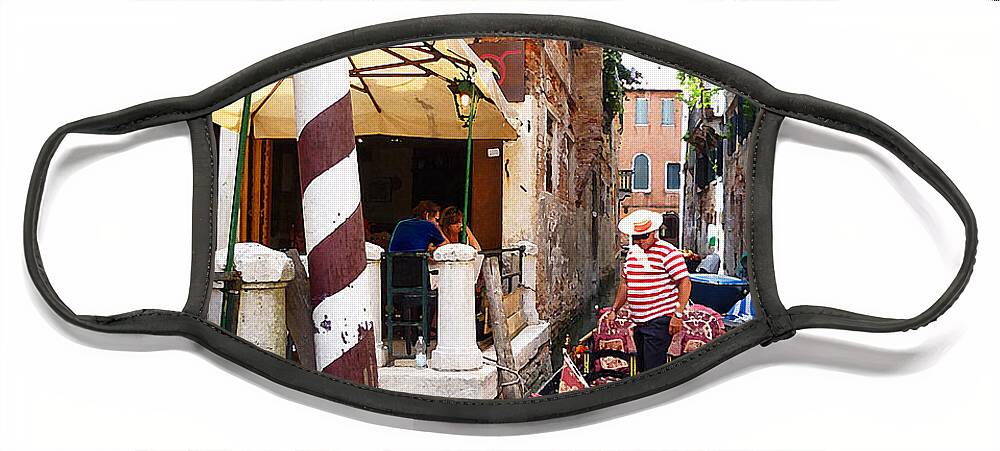Italy Face Mask featuring the photograph The Colors Of Venice by Irina Sztukowski
