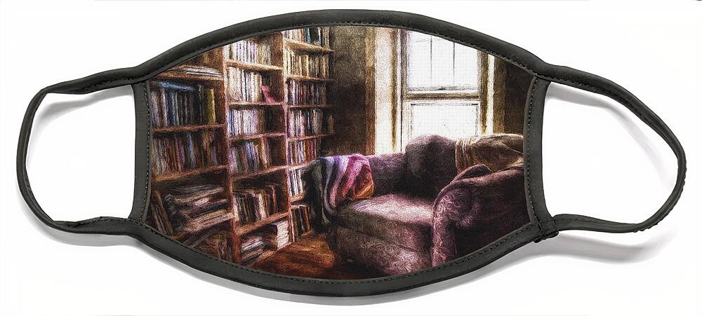 Interior Photography Face Mask featuring the photograph The Joshua Wild Room by Scott Norris