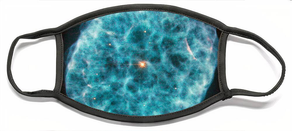 Galaxy Face Mask featuring the photograph The Oyster Nebula, Ngc 1501 by Science Source