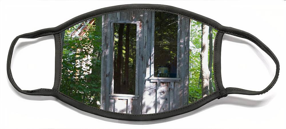 Finger Lakes Face Mask featuring the photograph Throne with a View by William Norton