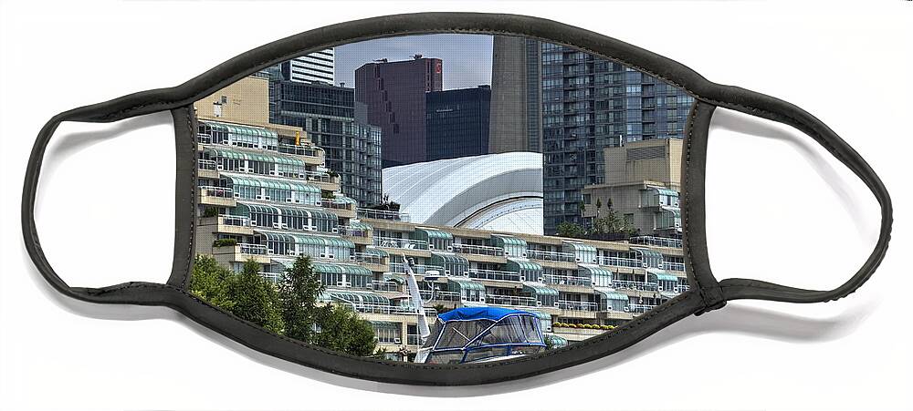 Architect Face Mask featuring the photograph Toronto Waterfront Skyline by Nicky Jameson