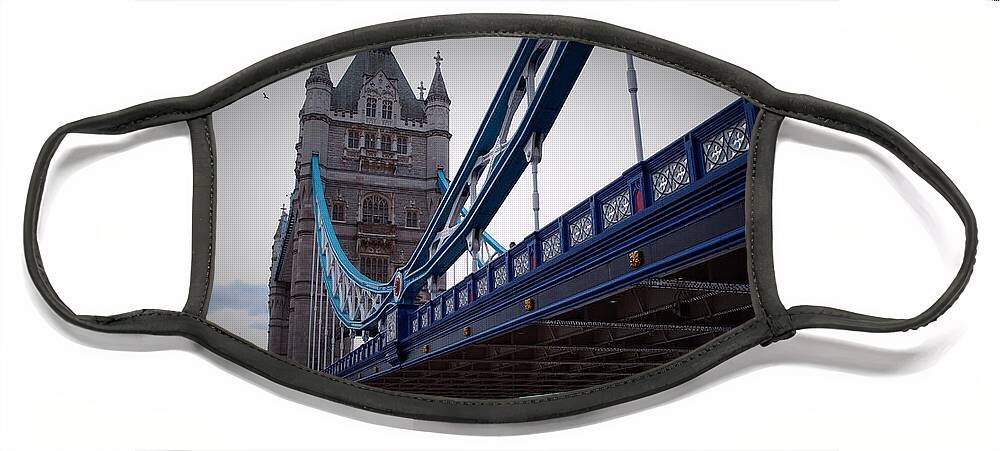 London Face Mask featuring the photograph Tower Bridge by Nicky Jameson