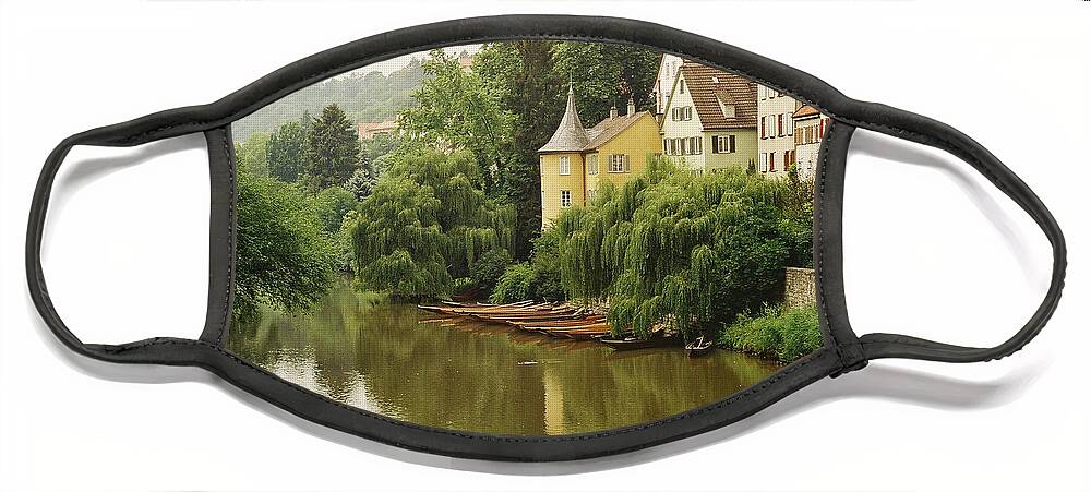 Tuebingen Face Mask featuring the photograph Tuebingen, Germany by Holly C. Freeman