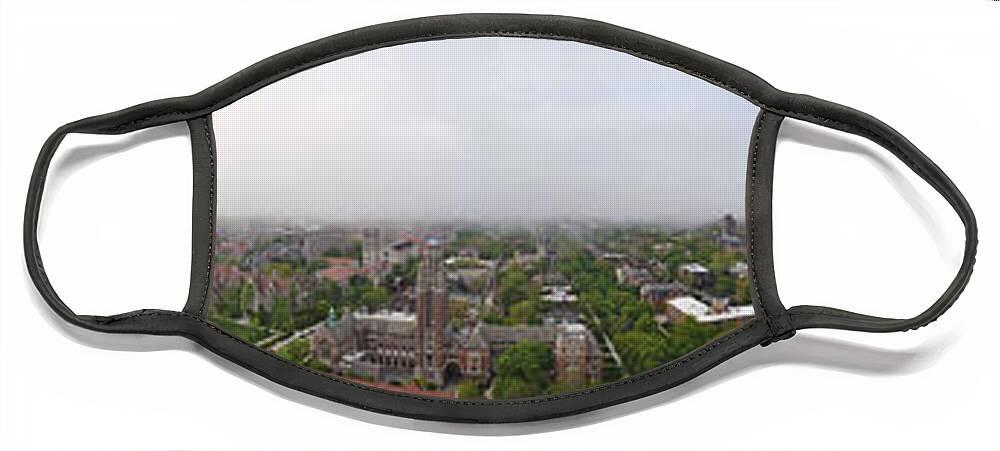 University Of Chicago Face Mask featuring the photograph University of Chicago by Georgia Clare