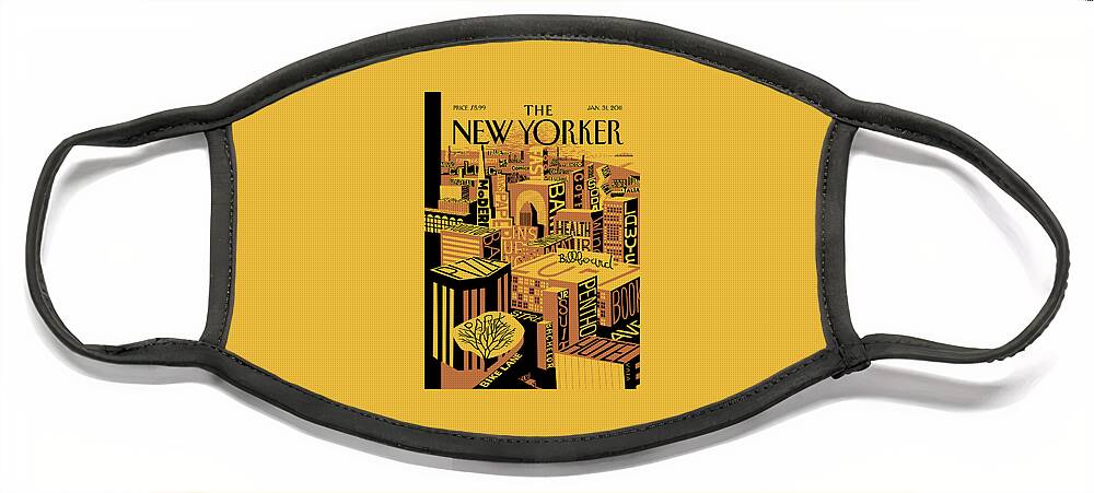 New Yorker January 31st, 2011 Face Mask