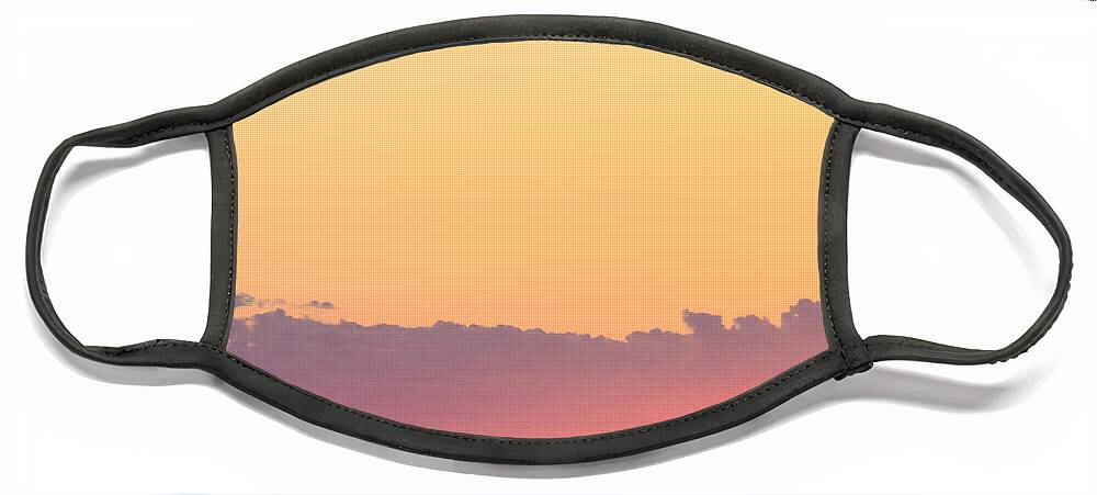 Sunset. Sunrise Face Mask featuring the photograph Vail Sunset by Linda Bailey
