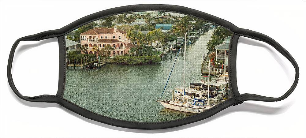 Fort Myers Beach Face Mask featuring the photograph View at Fort Myers Beach - Florida by Kim Hojnacki