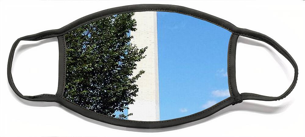 Washington Face Mask featuring the photograph Washington Monument by Kenny Glover