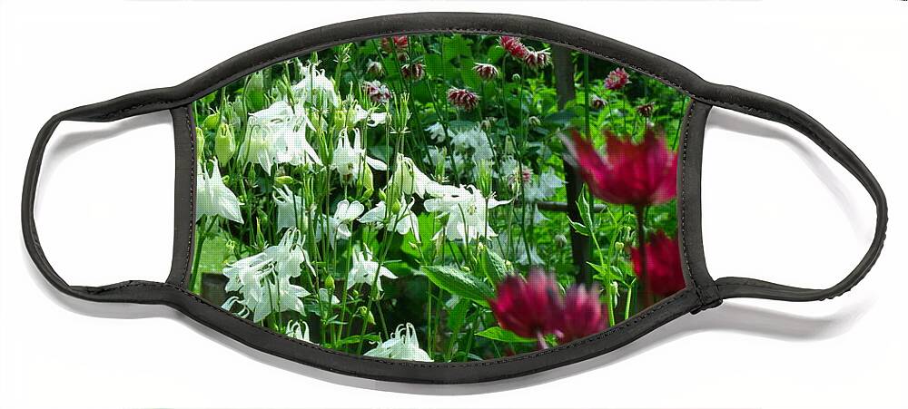 Flowers Face Mask featuring the photograph Wildflowers by Jessica Myscofski