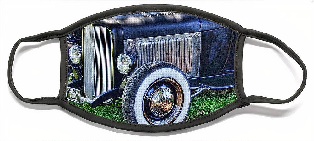  Ford Hot Rod Face Mask featuring the photograph Yesterdays Hot Rod by Ron Roberts