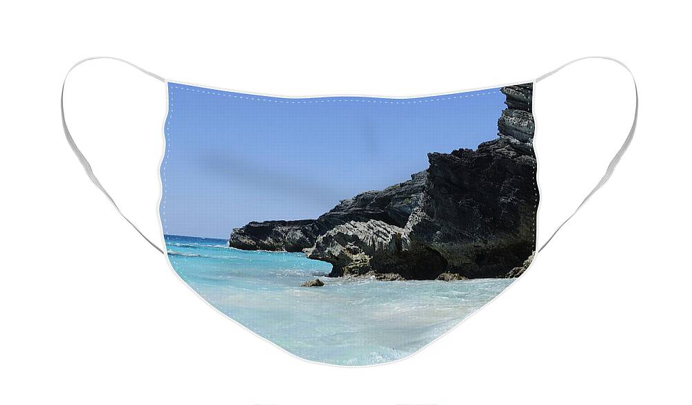 Bermuda Face Mask featuring the photograph Zen by Luke Moore