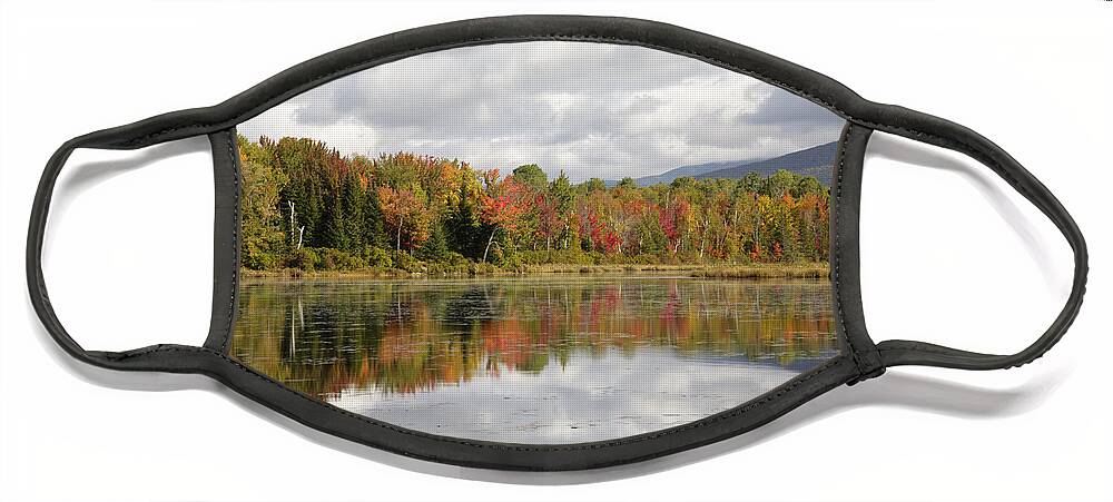 New Hampshire Face Mask featuring the photograph Pondicherry Wildlife Refuge - Jefferson New Hampshire #1 by Erin Paul Donovan