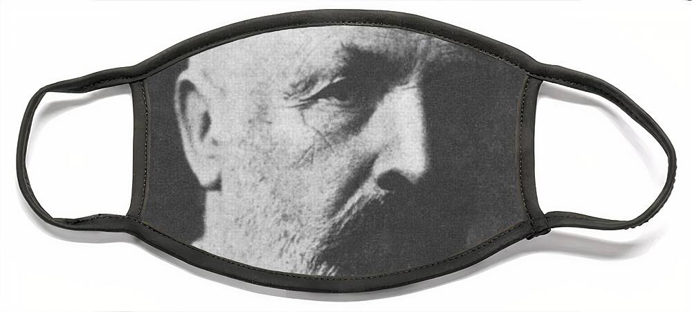 Georg Ferdinand Ludwig Philipp Cantor Face Mask featuring the photograph Georg Cantor, German Mathematician #2 by Science Source