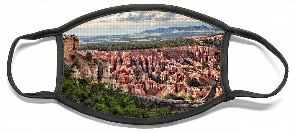 bryce Canyon Face Mask featuring the photograph Bryce Canyon by Lana Trussell