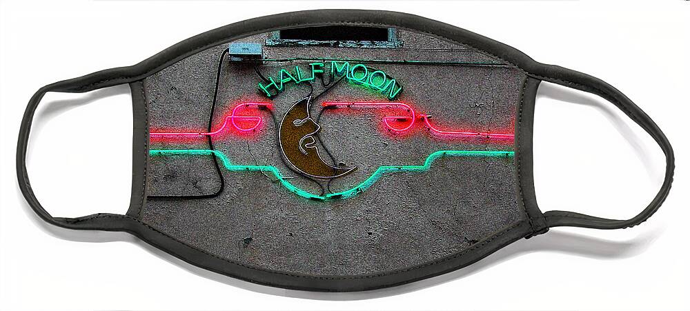 Moon Face Mask featuring the photograph Half Moon Bar New Orleans by Kathleen K Parker