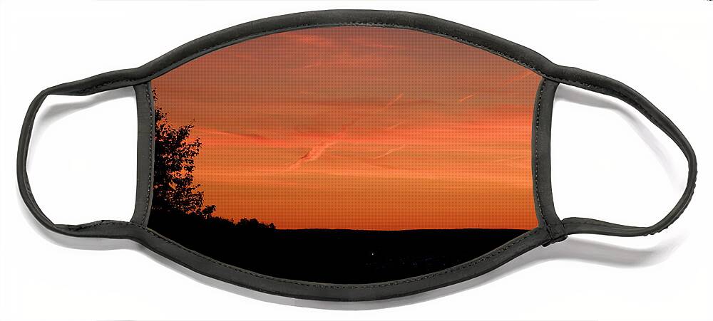 Sunset Face Mask featuring the photograph Horizon Of Beauty by Kim Galluzzo