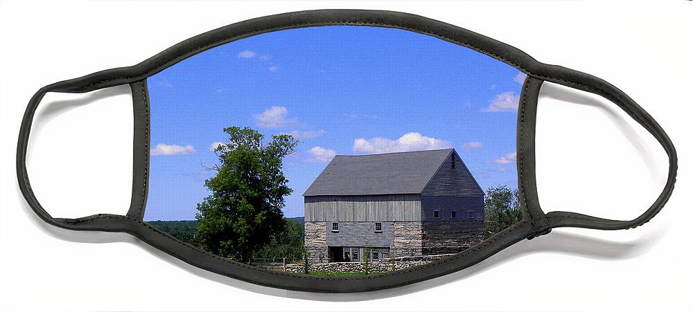 Matte Print Face Mask featuring the photograph In the country by Kim Galluzzo