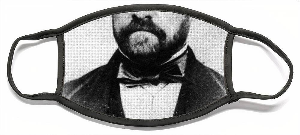 Medicine Face Mask featuring the photograph Louis Pasteur, French Chemist by Science Source