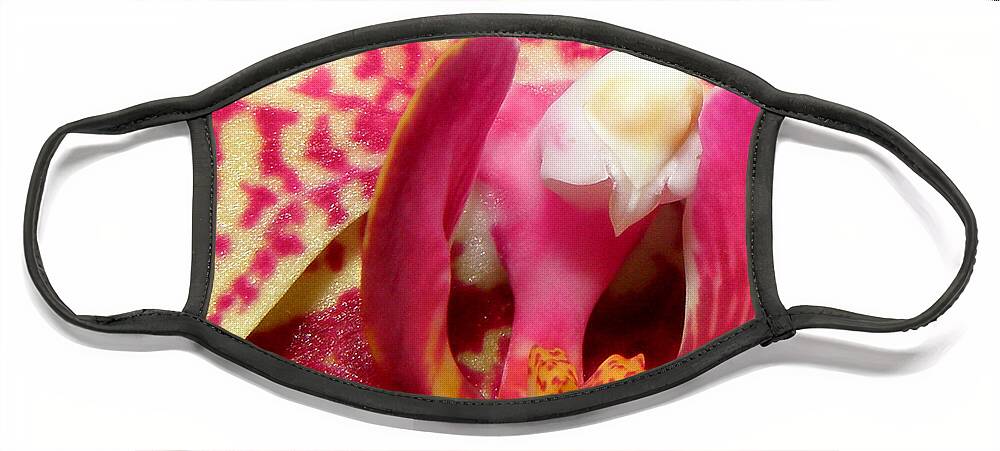 Orchid Face Mask featuring the photograph Magical Beauty by Kim Galluzzo Wozniak