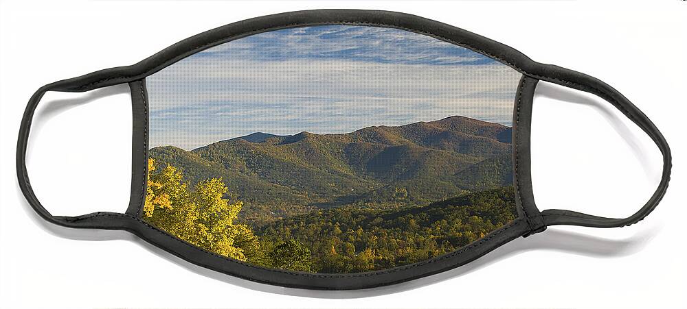 Asheville Face Mask featuring the photograph Seven Sisters by Joye Ardyn Durham