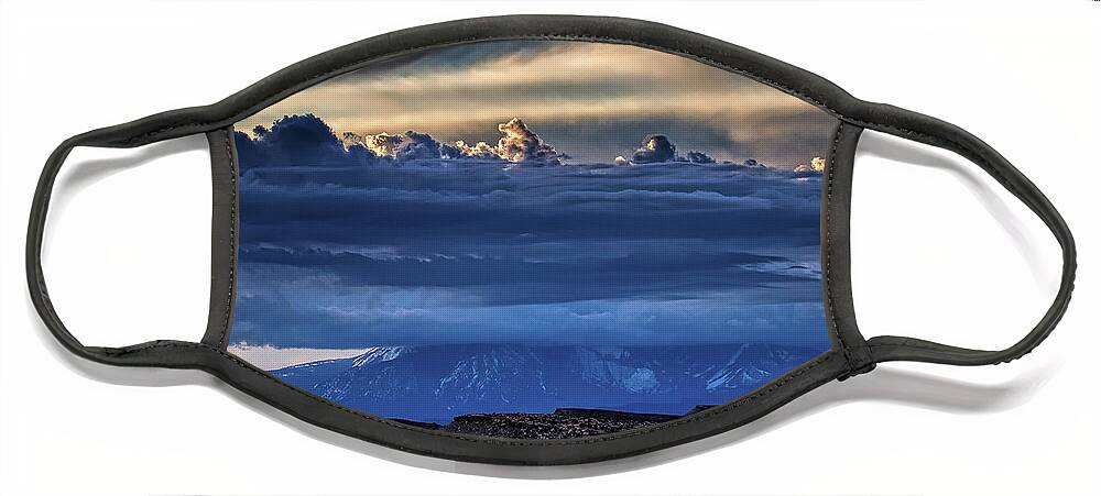 Utah Landscape Face Mask featuring the photograph Crowning Glory by Jim Garrison