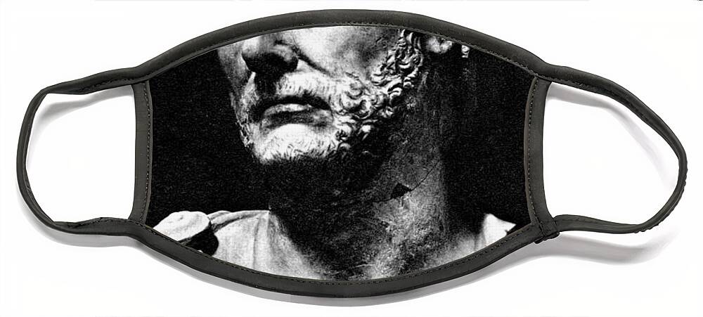 History Face Mask featuring the photograph Hannibal, Carthaginian Military #1 by Photo Researchers