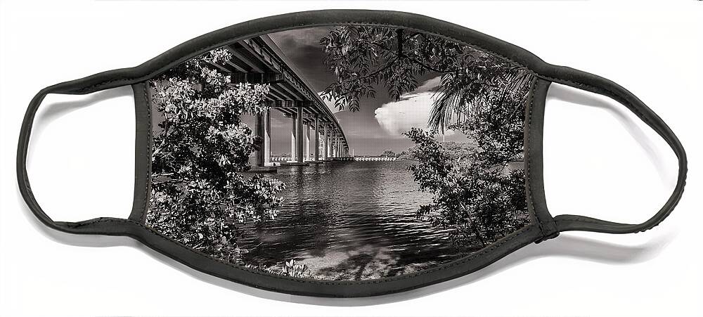 Everglades Face Mask featuring the photograph San Marco Bridge #1 by Raul Rodriguez