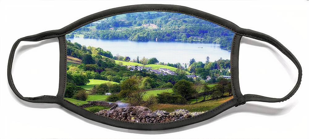 Windermere Face Mask featuring the photograph Windermere - Lake District by Joana Kruse