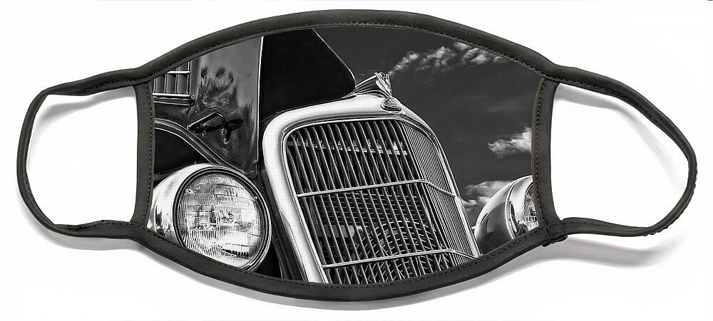 1934 Ford Face Mask featuring the photograph 1934 Ford Frontend by Imagery by Charly