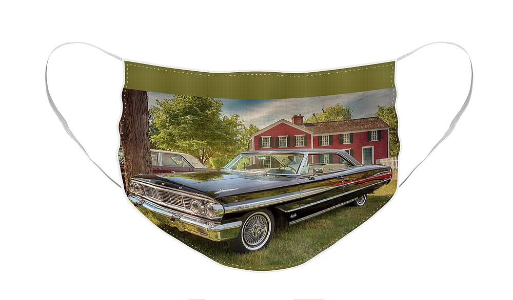 Ford Face Mask featuring the photograph 1964 Ford Galaxie 500 XL by Susan Rissi Tregoning