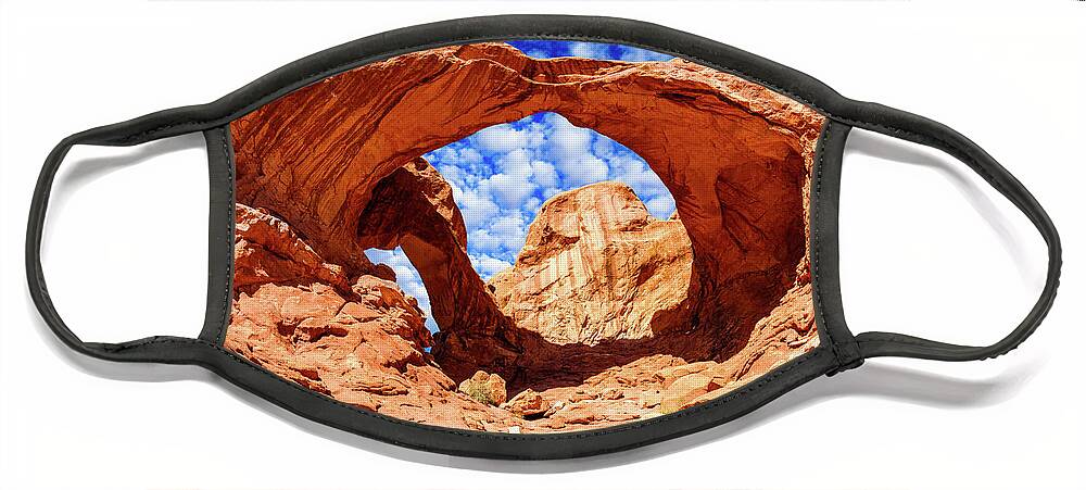 Arches National Park Face Mask featuring the photograph Arches National Park #23 by Raul Rodriguez