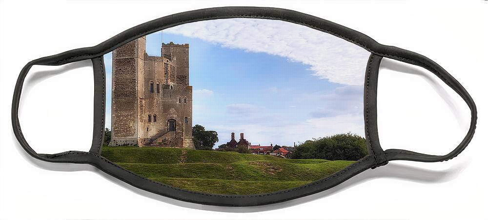 Orford Castle Face Mask featuring the photograph Orford Castle - England #3 by Joana Kruse