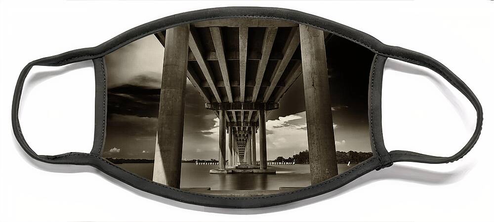 Everglades Face Mask featuring the photograph San Marco Bridge by Raul Rodriguez