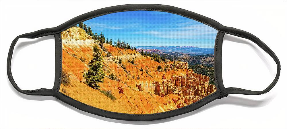 Agua Canyon Face Mask featuring the photograph Bryce Canyon Utah #7 by Raul Rodriguez