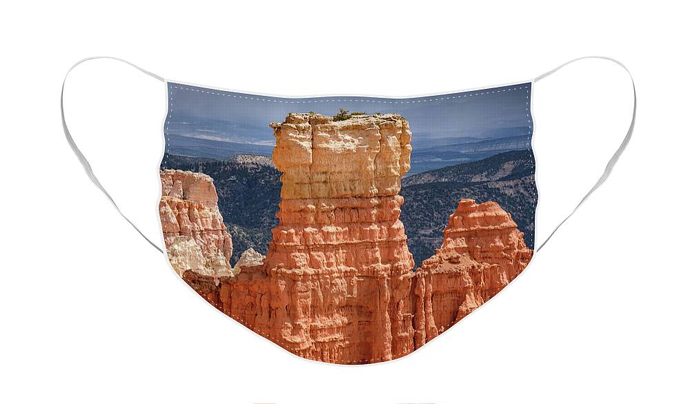 Agua Canyon Face Mask featuring the photograph Agua Canyon, Bryce UTAH by Georgette Grossman