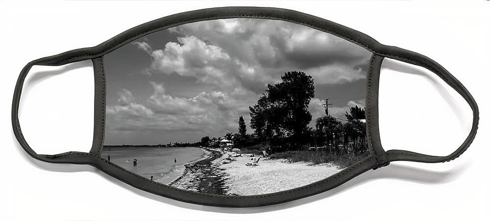 Photo For Sale Face Mask featuring the photograph Anna Maria Clouds by Robert Wilder Jr