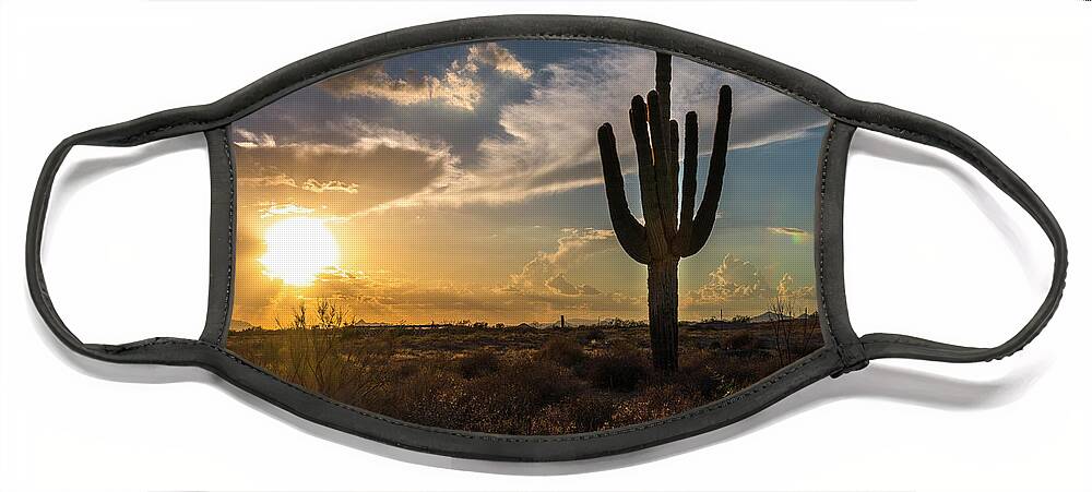  Face Mask featuring the photograph Arizona Vibes by Bryan Xavier