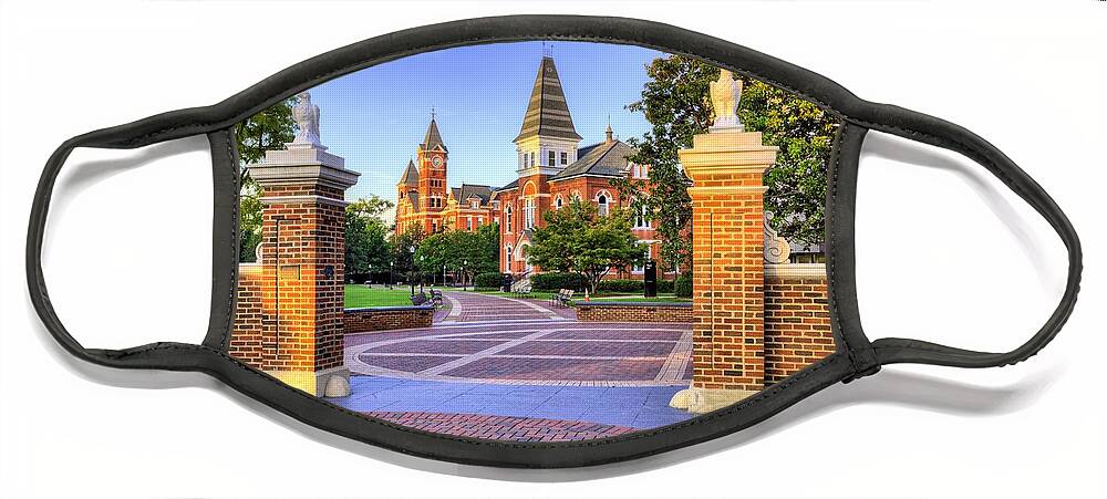 Auburn University Face Mask featuring the photograph Auburn University Mornings by JC Findley