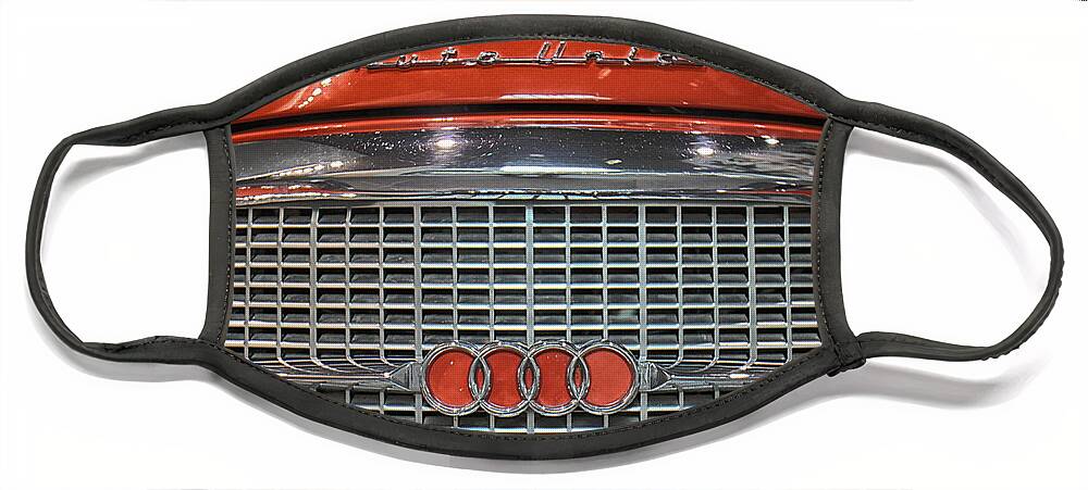 Audi Face Mask featuring the photograph Audi 1000S Grill by Lauri Novak