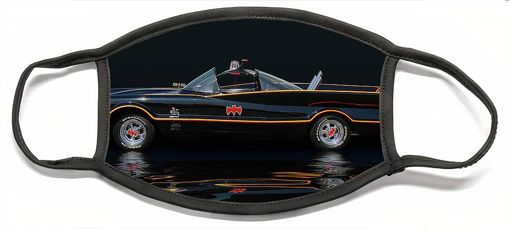 Batmobile Face Mask featuring the photograph Batmobile by Bill Dutting