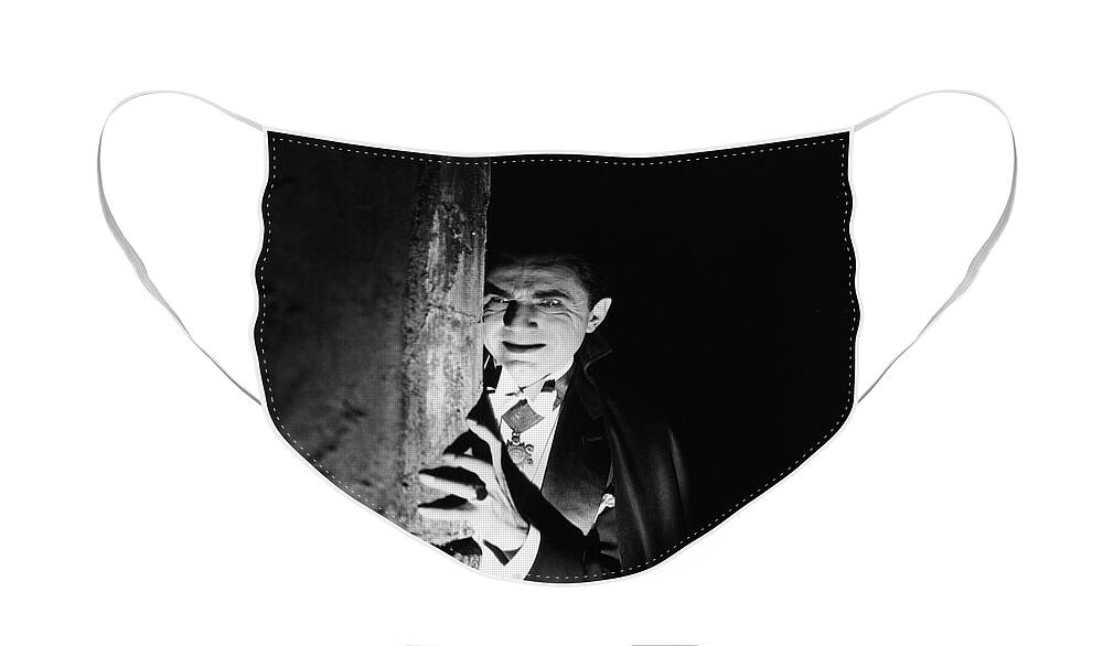 Bela Lugosi Face Mask featuring the photograph Bela Lugosi Dracula by Vintage Collectables