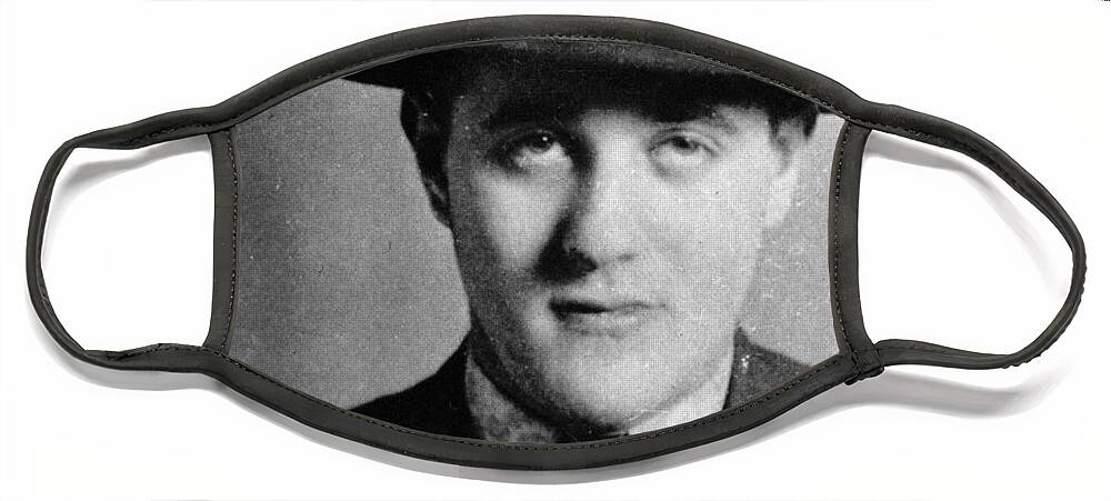 1928 Face Mask featuring the photograph Benjamin Bugsy Siegel Mugshot by Granger