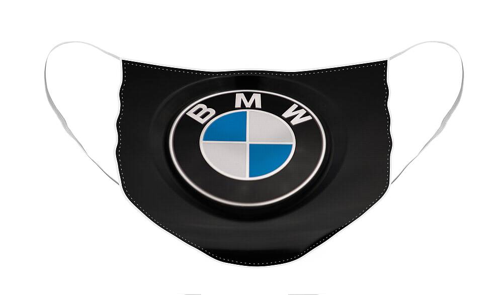 Bmw Face Mask featuring the photograph BMW Badge of Honor by Dale Powell