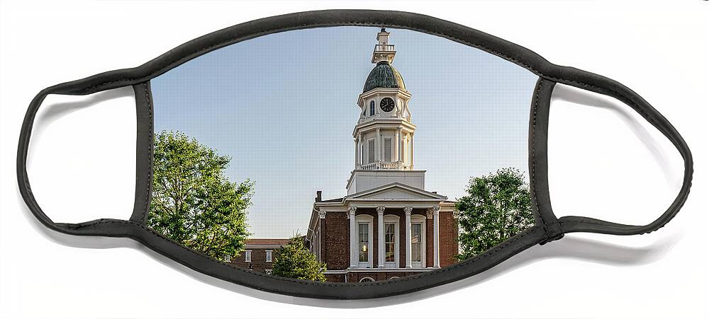 Americana Face Mask featuring the photograph Boyle County Courthouse by Sharon Popek