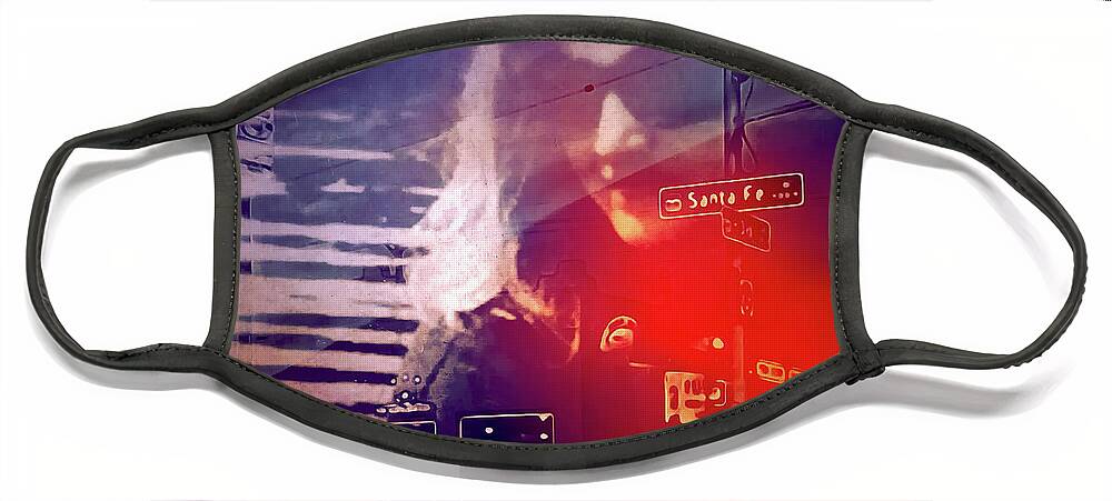 Santa Fe Drive Face Mask featuring the photograph Breezing Through by Peggy Dietz