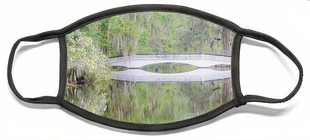 Bridge Face Mask featuring the photograph Bridge over1 by Merle Grenz