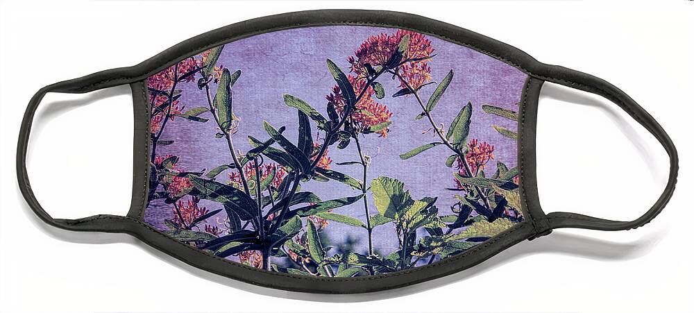 Flowers Face Mask featuring the photograph Butterfly Fantasy by Jim Cook