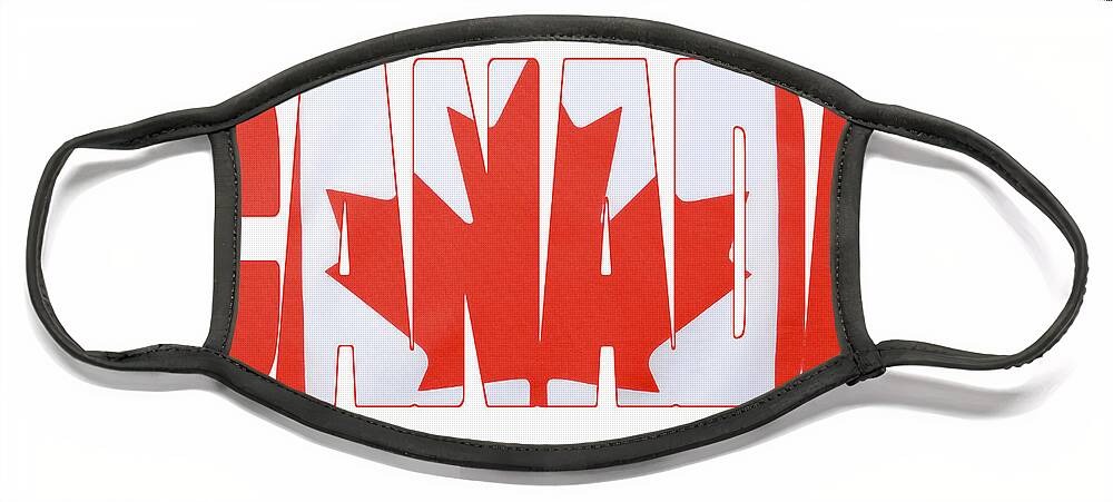  July Face Mask featuring the photograph Canadian Flag by Milleflore Images